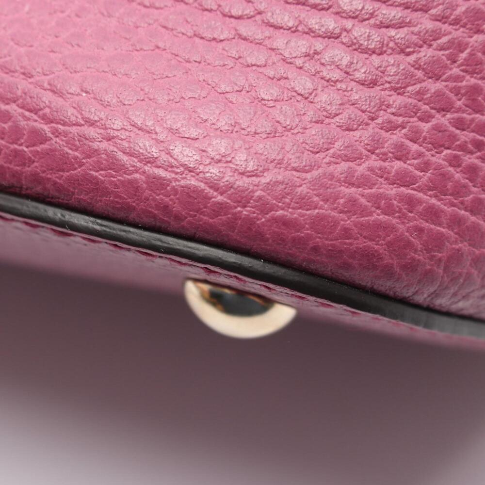 GUCCI Authentic Purple Leather Tote Bag - Picture 5 of 8